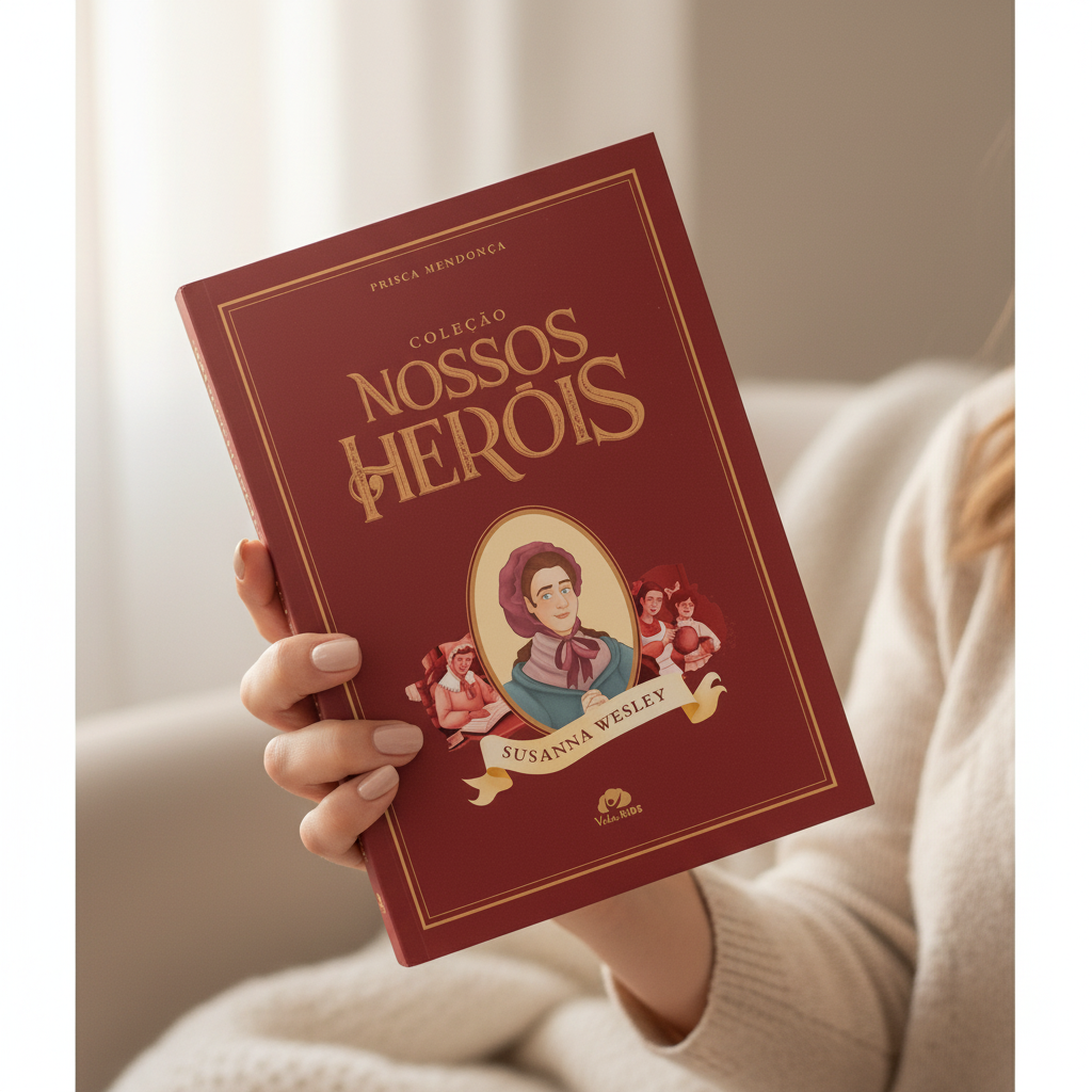 Coleção Nossos Heróis: Susanna Wesley — Prisca Mendonça