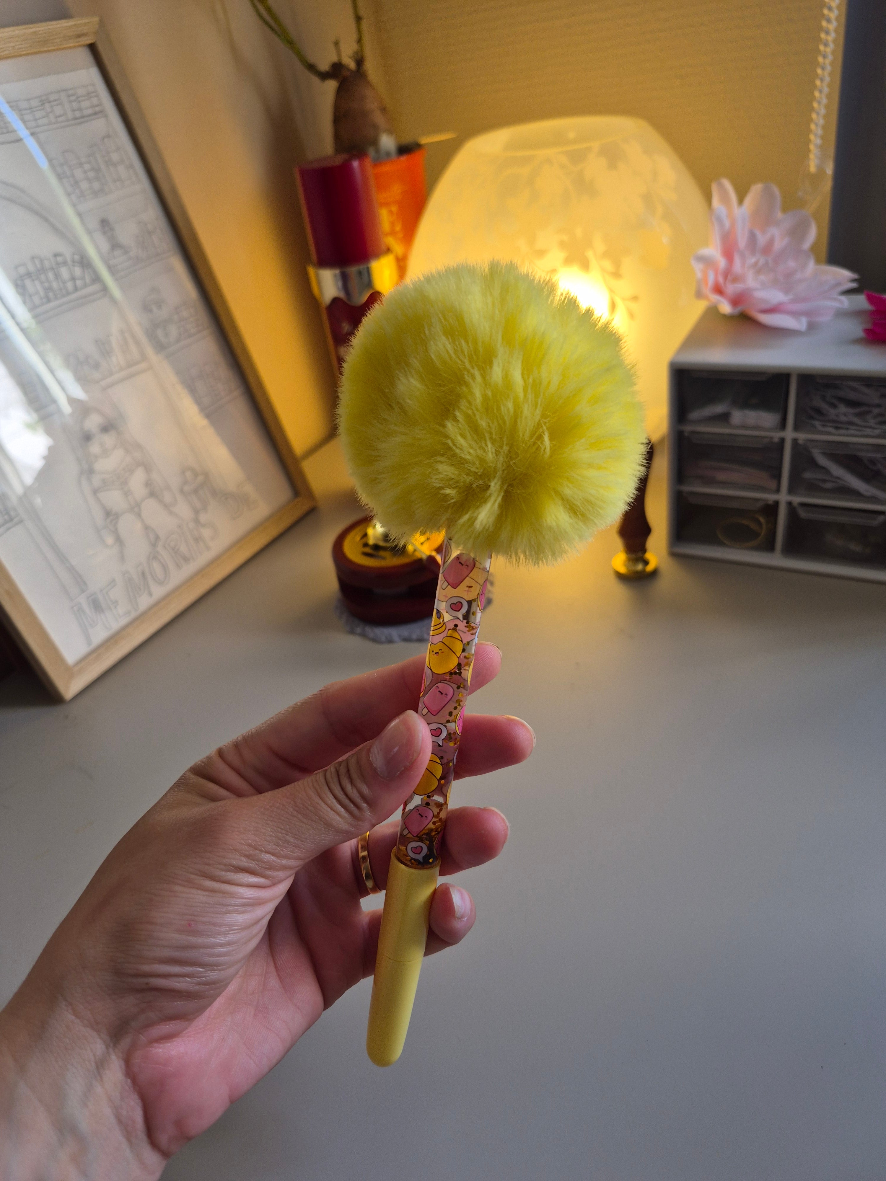 Caneta Pompom