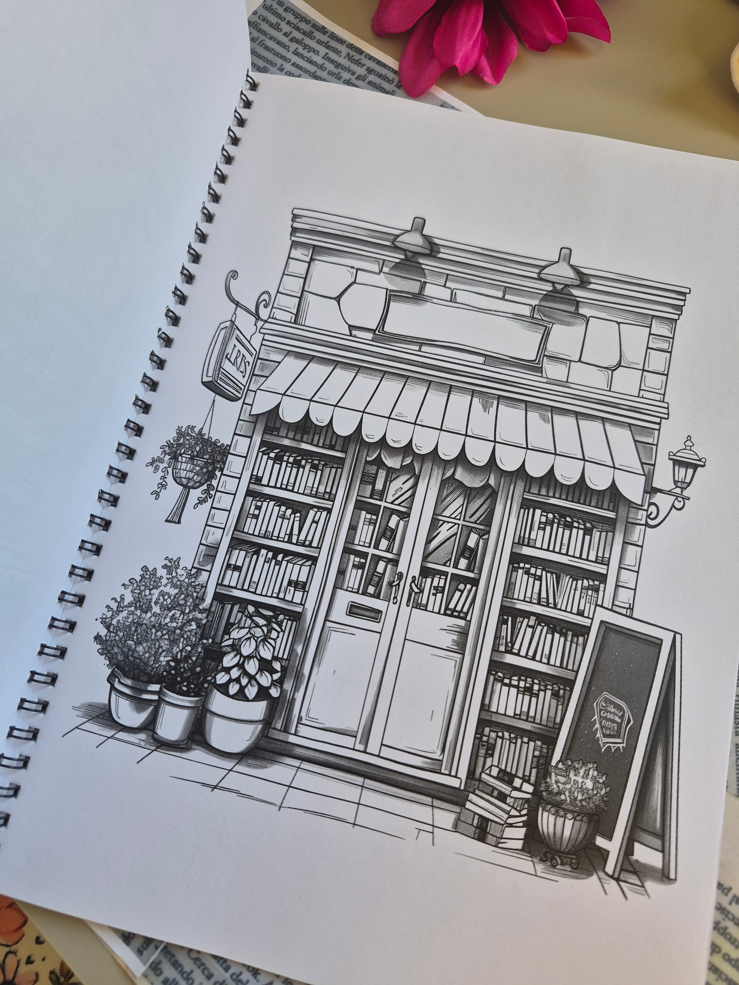Livro para Colorir - Mundo das Livrarias