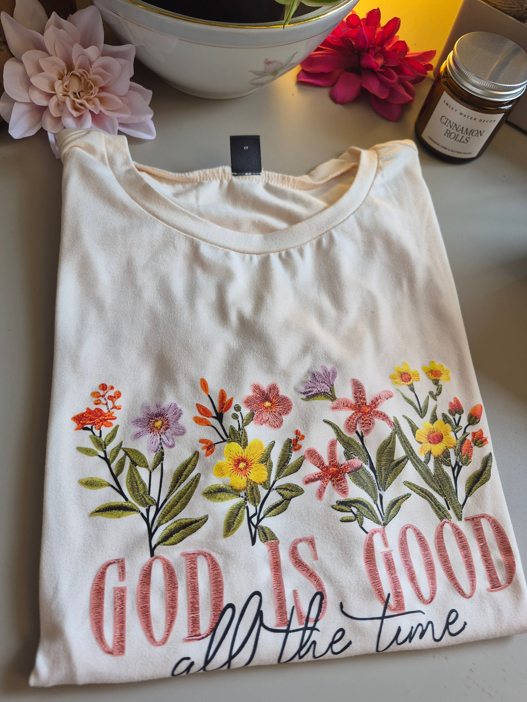 T shirt - God is good