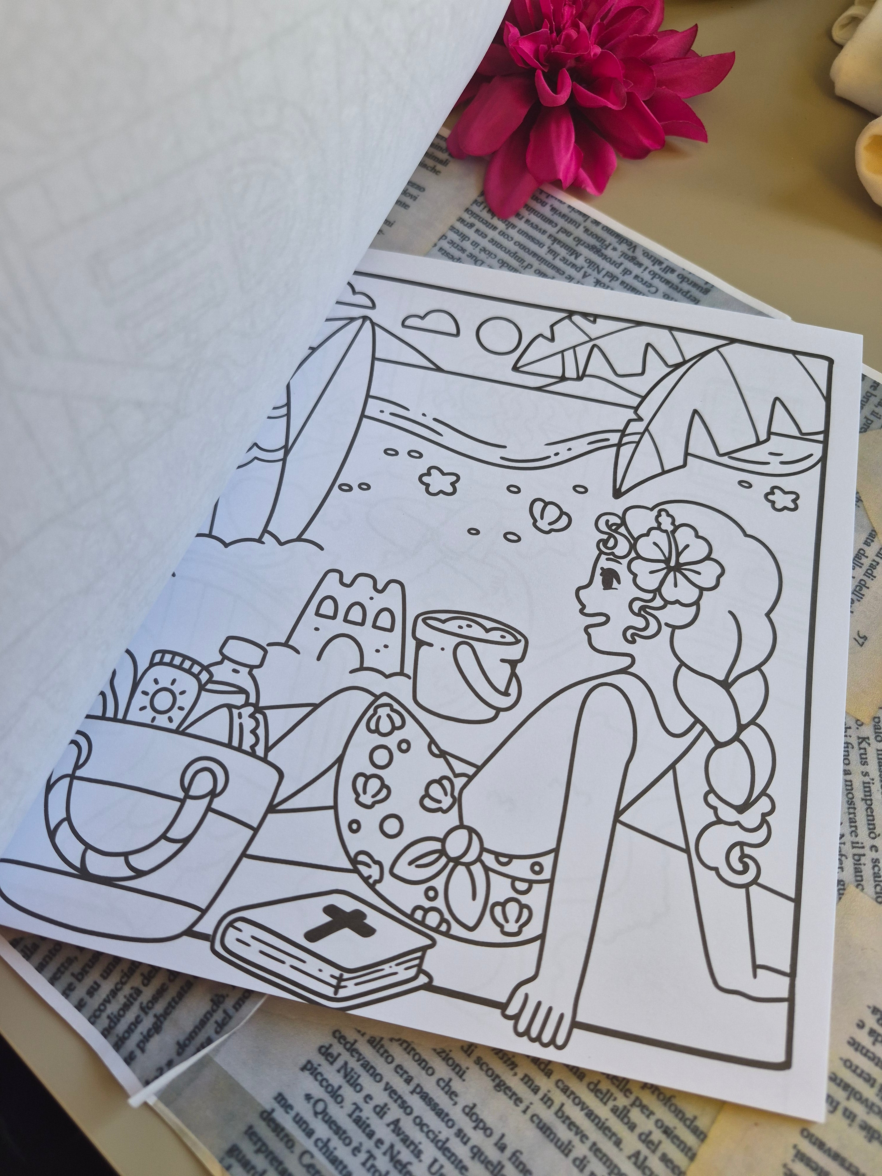 Corajosas - Livro para colorir