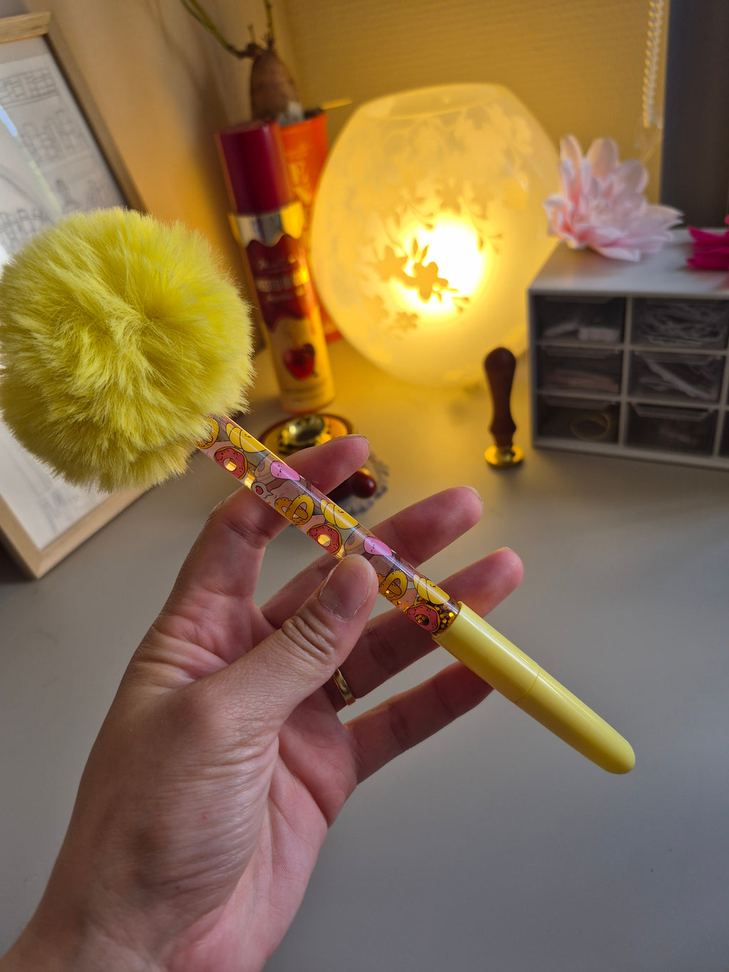 Caneta Pompom
